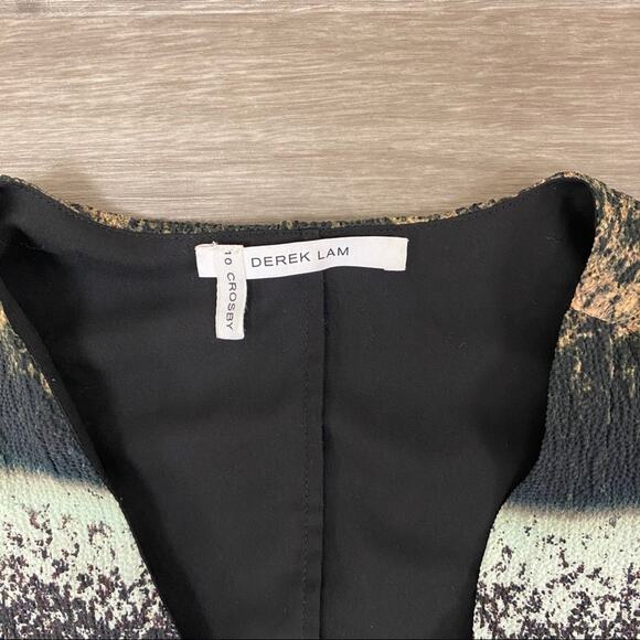 Derek Lam Ombré Shatter Crepe Dress Size S - Picture 5 of 8